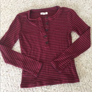 Striped Madewell Long sleeve shirt